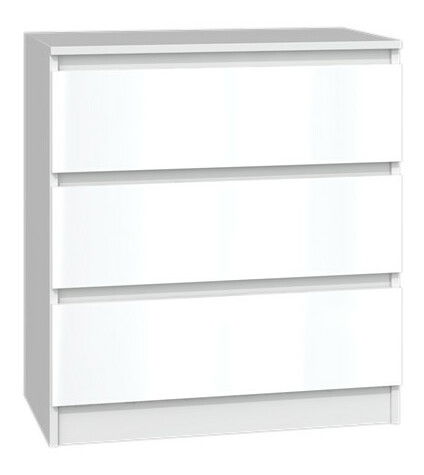 Komoda Musecalo 1 (lesk bílý)