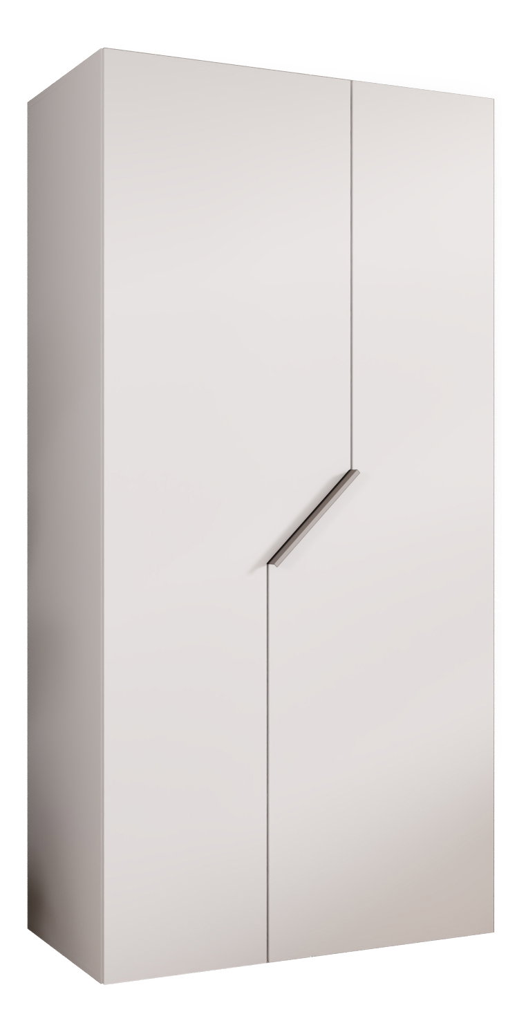 Šatní skříň Alaris 1 100 (bílá + kašmír)