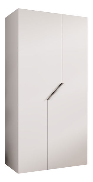 Šatní skříň Alaris 1 100 (bílá + kašmír)