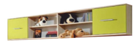 Skříňka na stěnu Emio Typ 07 Zelená