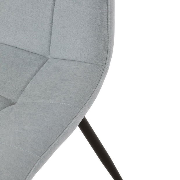 Jídelní židle Deseos (stříbrná)