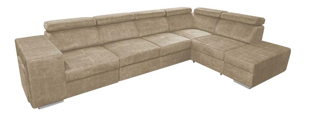 Rohová sedací souprava Maiga BIG (béžová) (P)