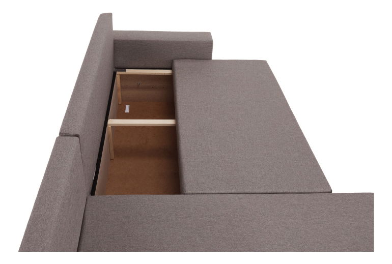 Rohová sedací souprava Thordis (capuccino)