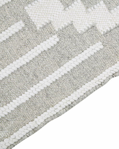 Koberec 80 x 150 cm Tabi (bílá)