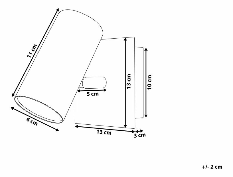 Stropní/nástěnné svítidlo Roseville (stříbrná)