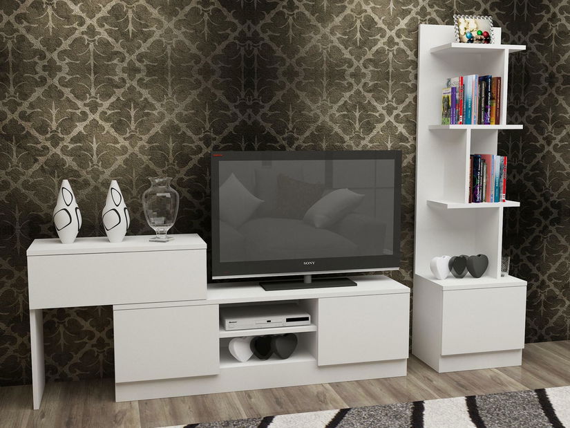 Obývací stěna Tintin (bílá)