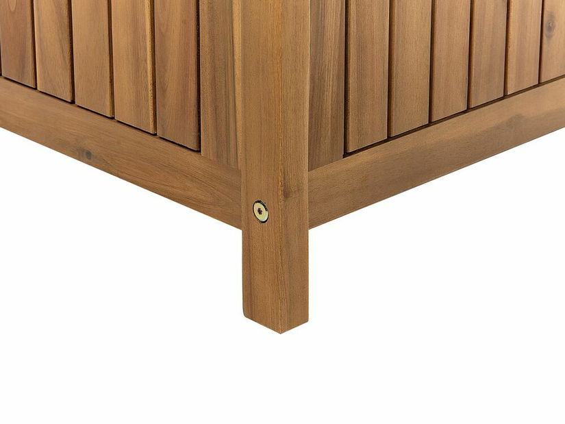 Zahradní lavička Sefu (světlé dřevo) (s úl. prostorem))