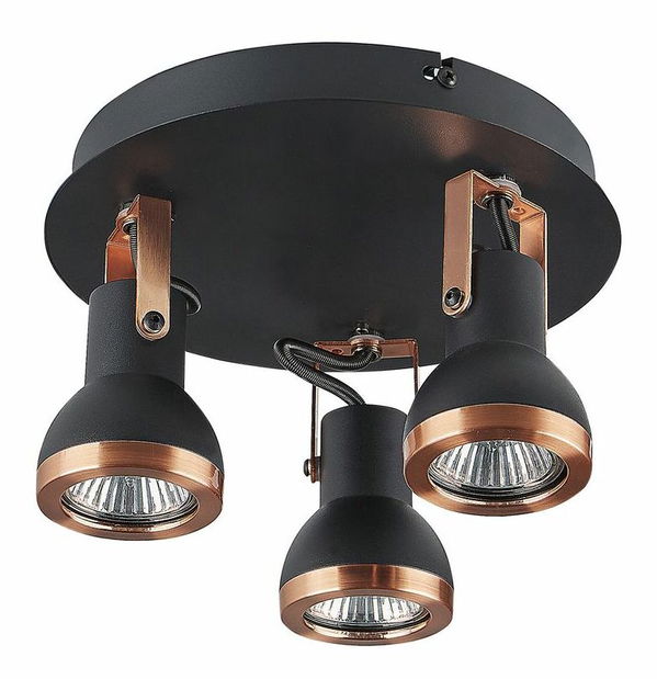 Stropní svítidlo Braulio (černá)