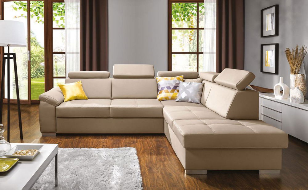 Rohová sedací souprava Flumir (P)