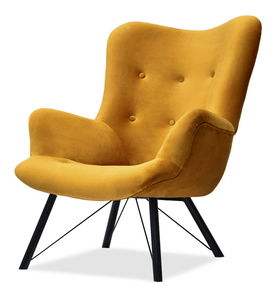 Relaxační křeslo Dawntawn (medová + černá)