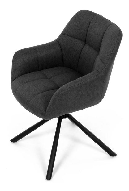 Jídelní židle Hogares (tmavě šedá)