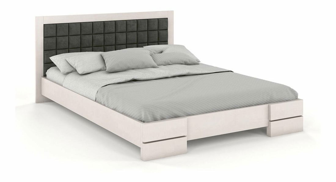 Manželská postel 180 cm Naturlig Storhamar (buk)