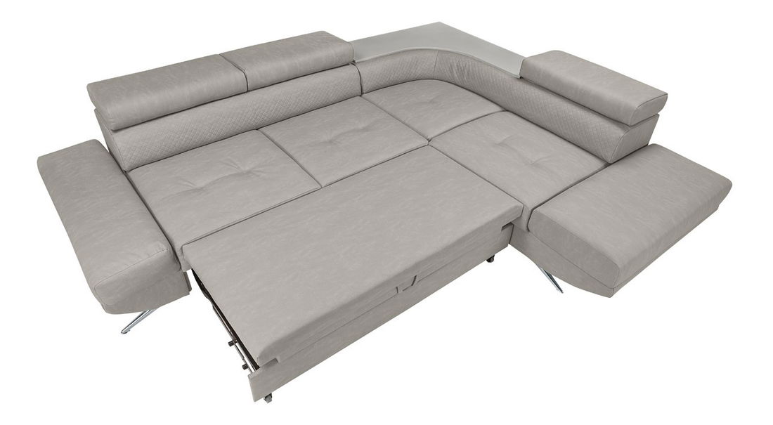 Rohová sedací souprava BRW Altro 2F.REC (šedá) (P)