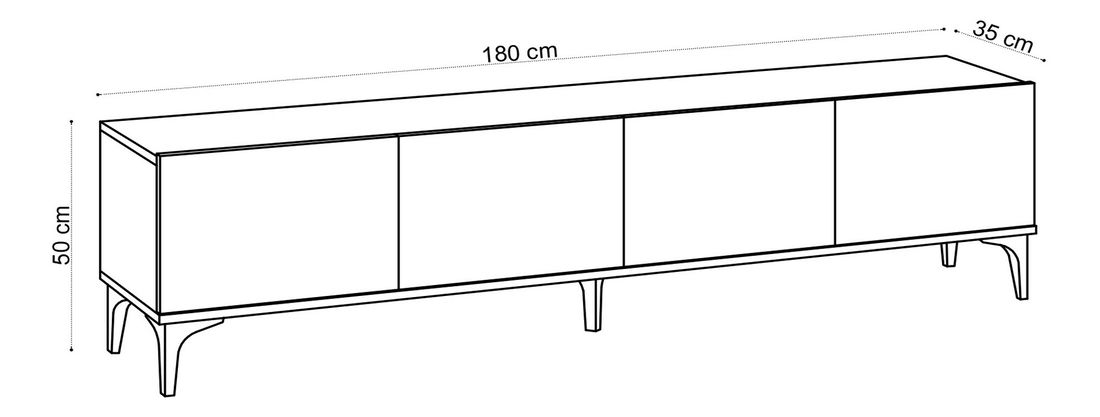 TV stolek/skříňka Aliex 6