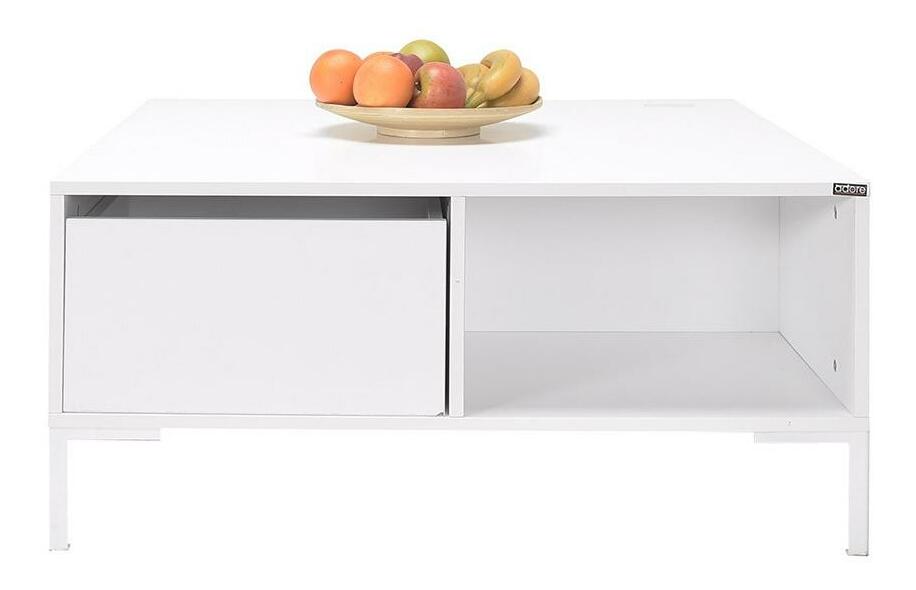 Konferenční stolek Salome 6 (diamantová bílá)