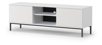 Tv stolek Quebec 2D (bílá matná)