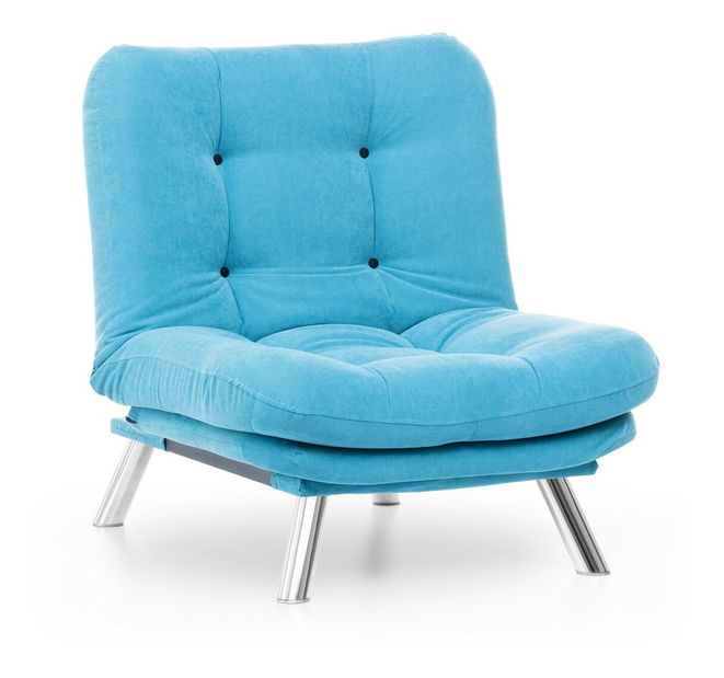 Křeslo Mishike 1 (Tyrkysová)