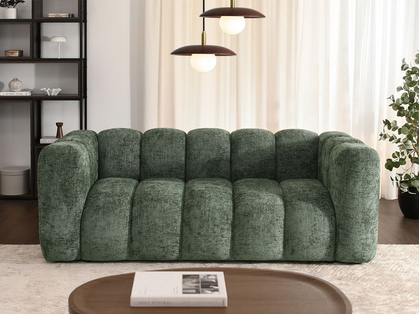 Pohovka dvousedačka Ocupan (černá)