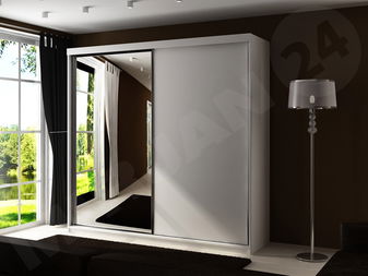 Šatní skříň Seharat 45711 (bílá)