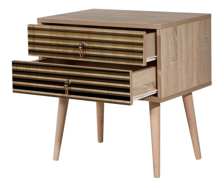 Noční stolek Sopatu 6 (dub sonoma)