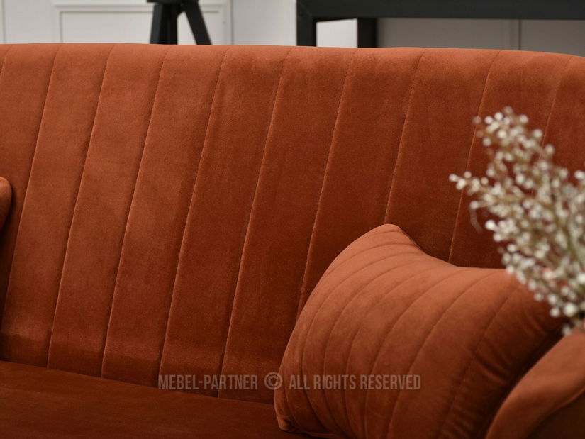 Pohovka Osmol S (měděná + černá)