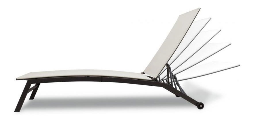 Zahradní lehátko Lina (béžová)