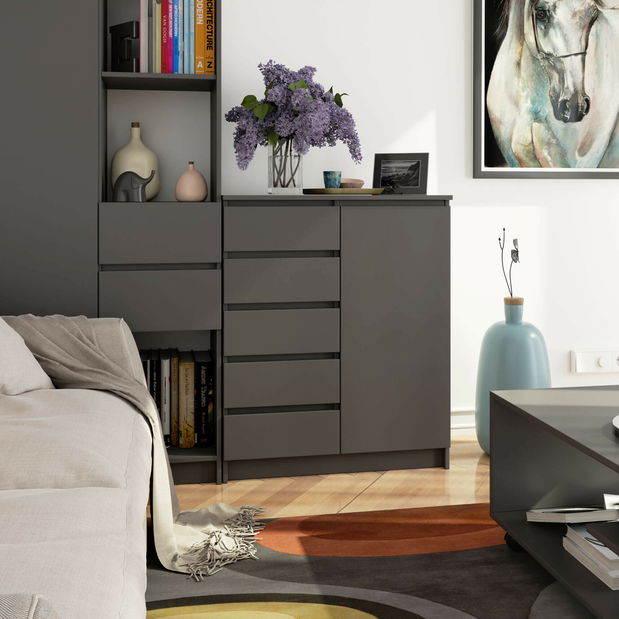 Komoda Kirmair (grafit)