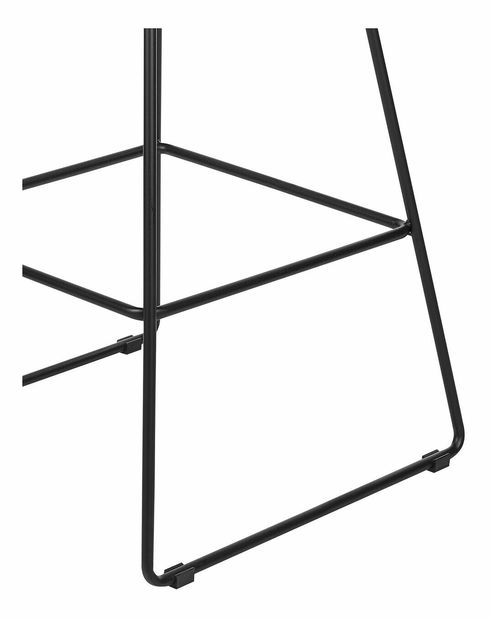 Set 2 ks barových židlí Fidelia (černá)