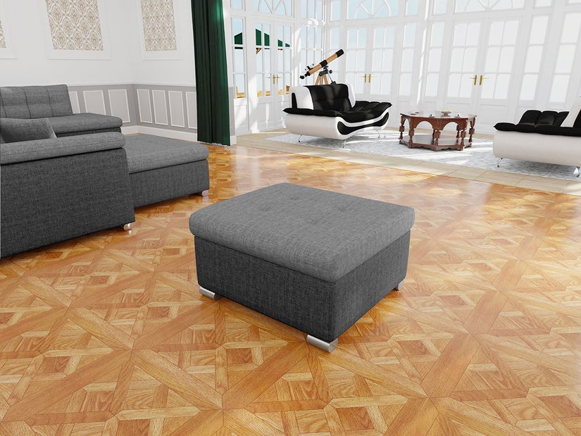 Taburetka Toneda malá (hnědošedá + šedá)