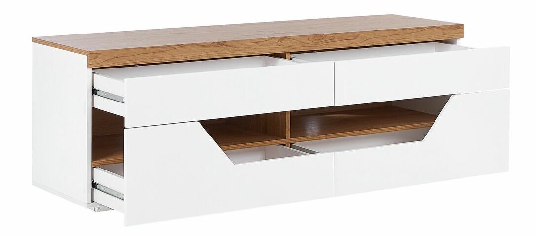 TV stolek/skříňka Cheza (bílá)