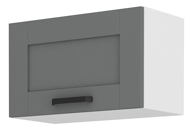 Horní kuchyňská skříňka Lucid 60 GU 36 1F (dustgrey + bílá)