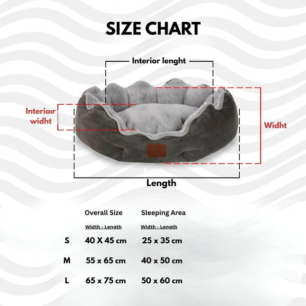 Pelíšek pro domácí zvíře Elsina L (antracit)