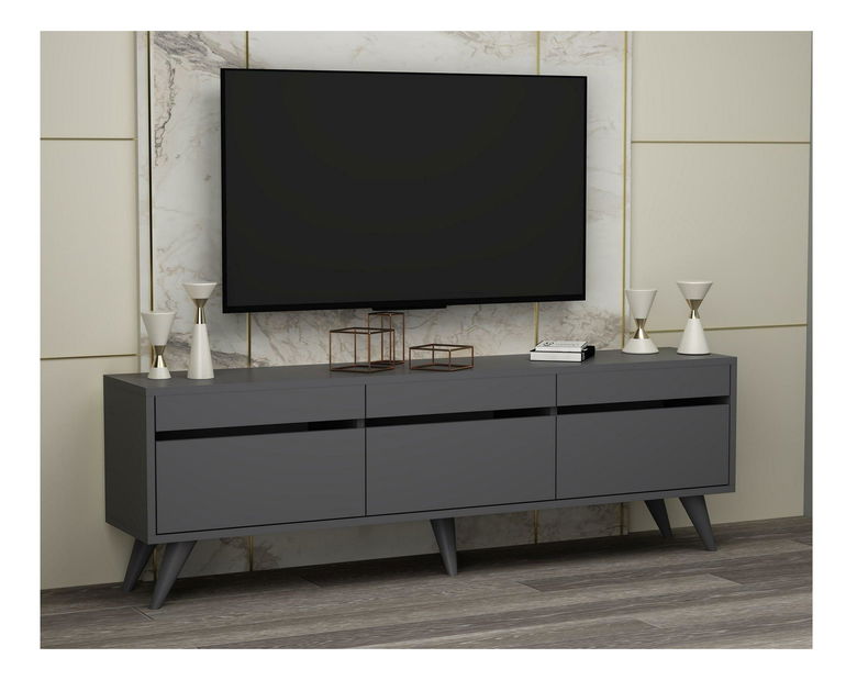 TV stolek/skříňka Siluke (antracit)