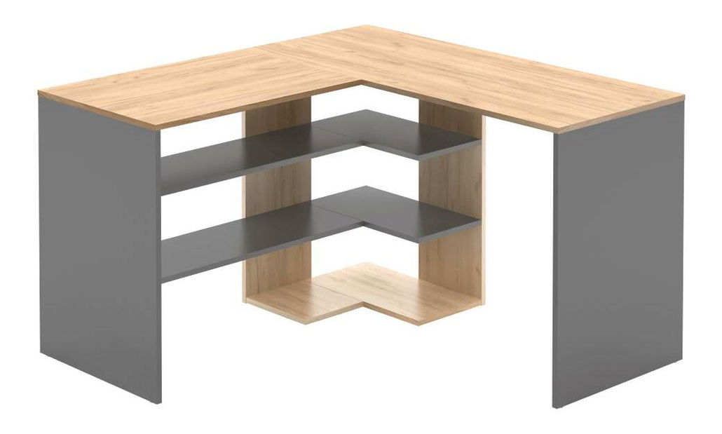 PC stolek Timuro (dub artisan + grafit)