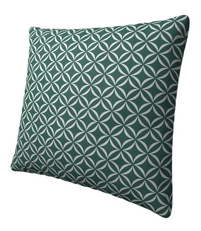 Polštář 50x50cm Zephyr (tyrkysová)