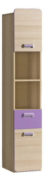 Regál Echo L3 fialová