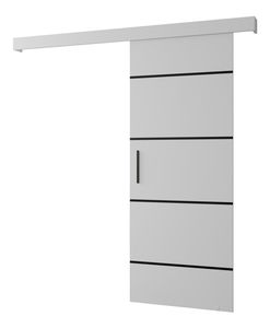Posuvné dveře 70 cm Slavdro 4 (bílý mat)
