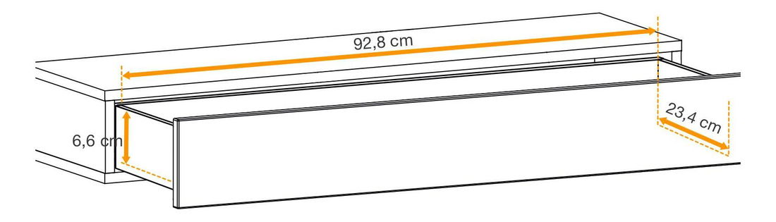 Předsíň Enderly EY3 (dub wotan + černá)