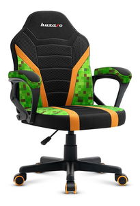 Dětská herní židle Rover 1 (černá + zelená)