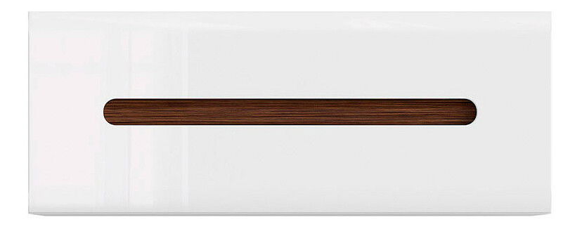 Skříňka na stěnu BRW Azteca Trio SFW1K/4/11 (bílá + lesk bílý)