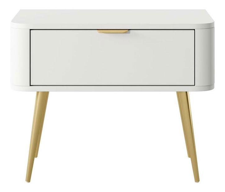 Noční stolek Ovenia O6 (bílá)