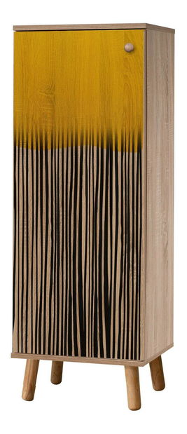 Předsíňová sestava Beside 2 (dub sonoma + antracit)