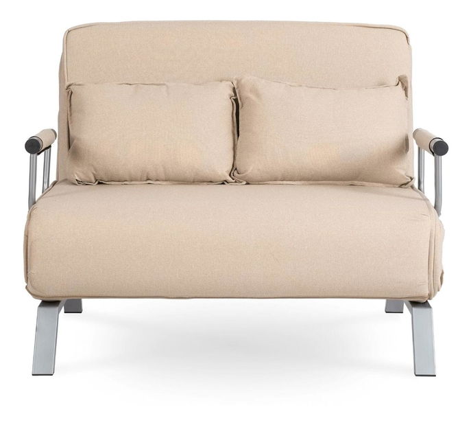 Rozkládací pohovka Bancarias 2 (béžová)