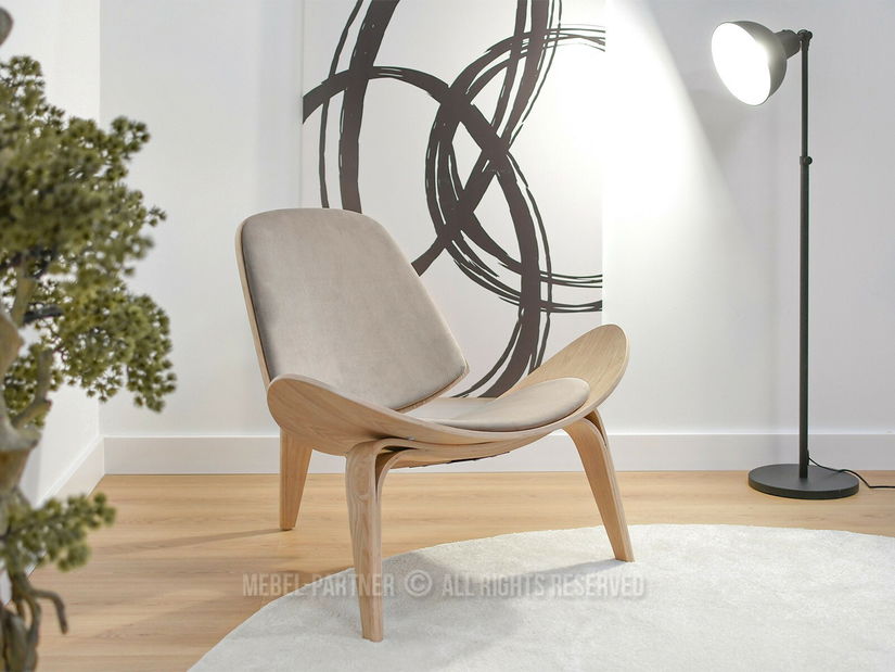 Křeslo Ronaldo (dub)