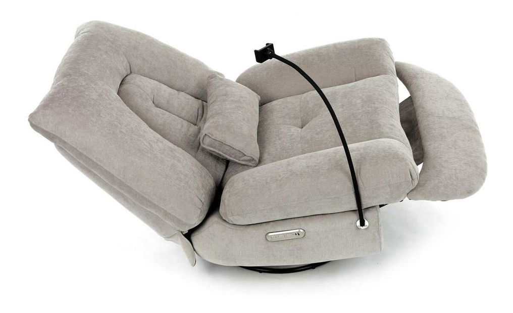 Polohovací křeslo Tratado (lanýžová)