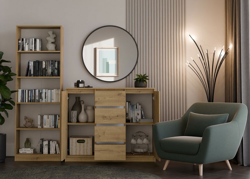 Komoda Musecalo 8 (dub artisan)