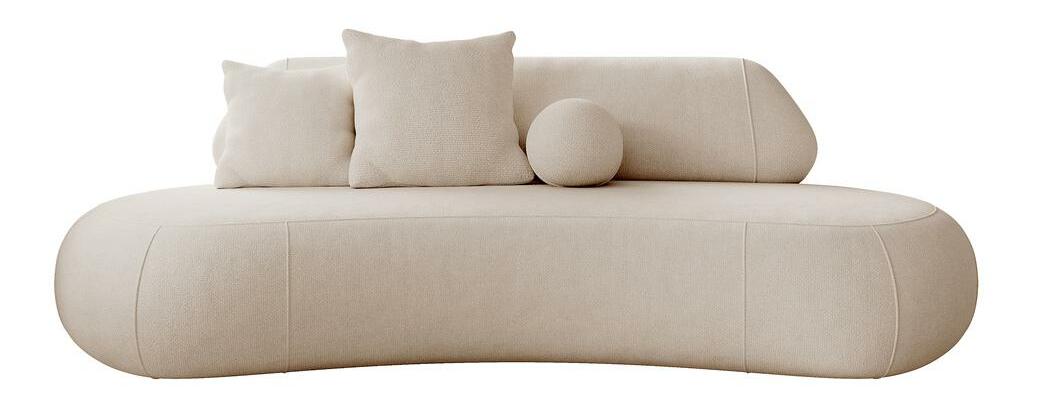 Pohovka trojsedačka Bally (béžová + černá)