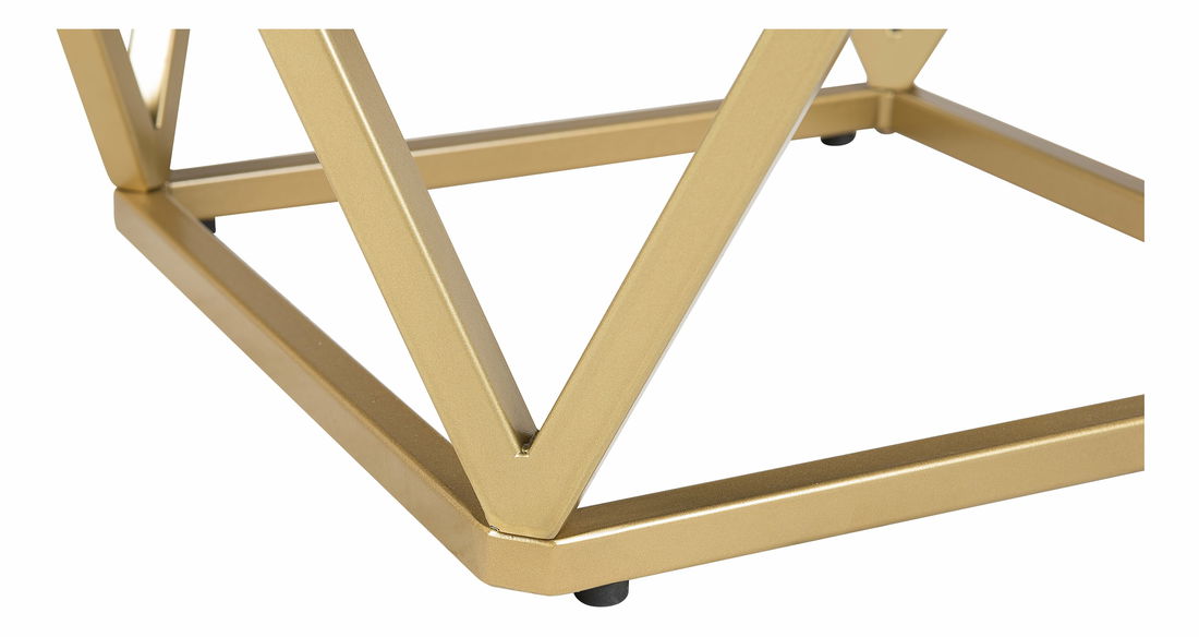 Stolek Vesla (zlatá) *bazar