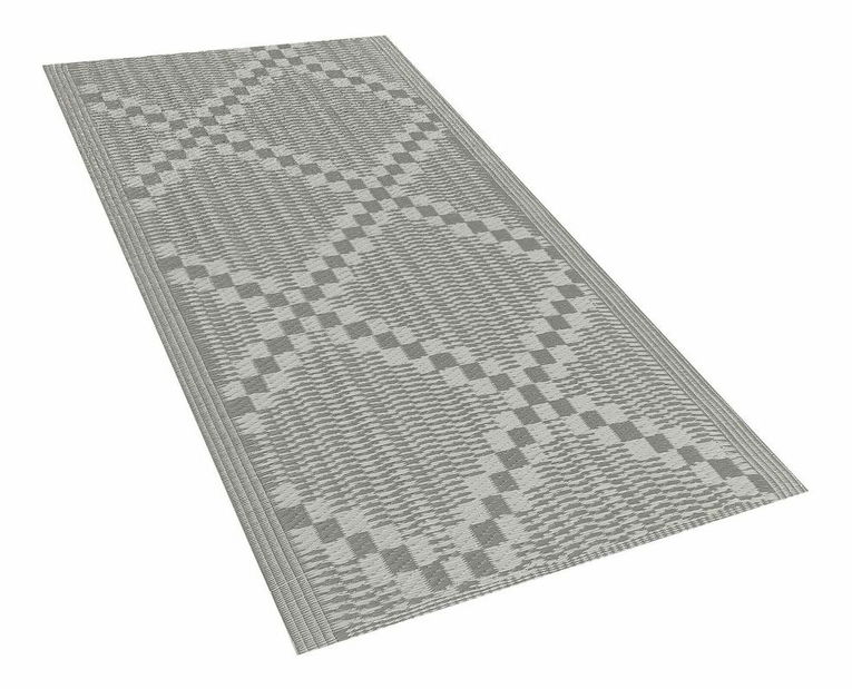 Koberec 60x105 cm JELMO (polypropylen) (šedá)