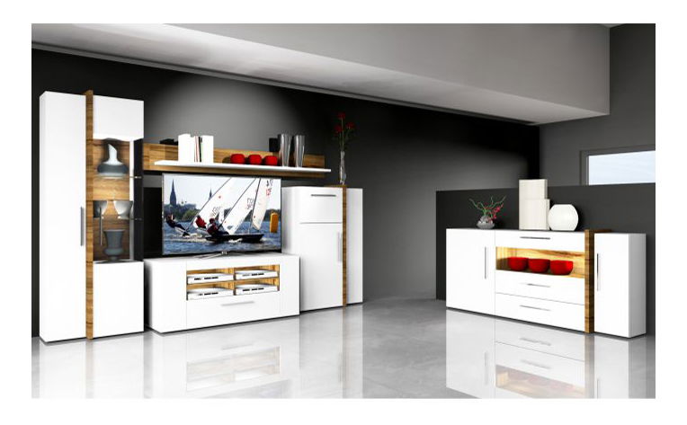 Vitrína Sanibel 141 (s osvětlením)